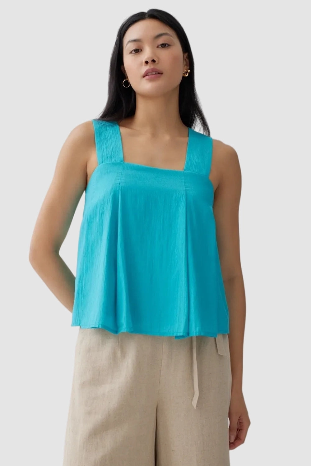 Promontory Bright Blue Top