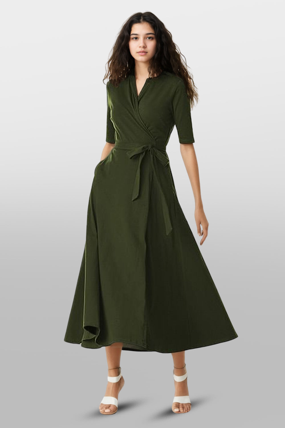 Ava Green Dress