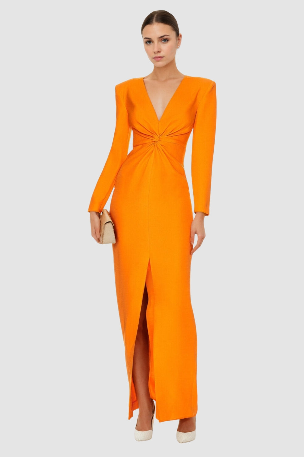 Andong Orange Dress