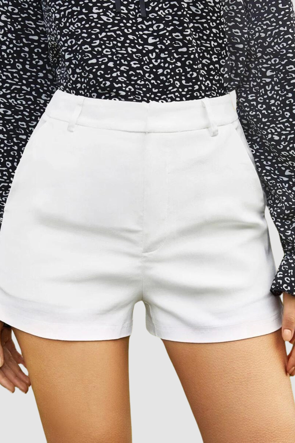 Twinkle White Shorts