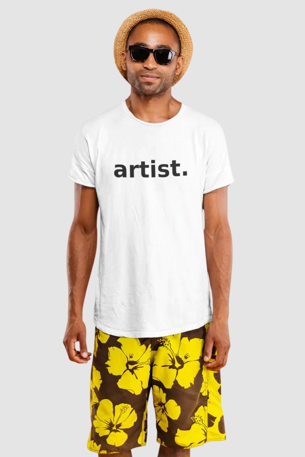 Artist Printed White Tshirt