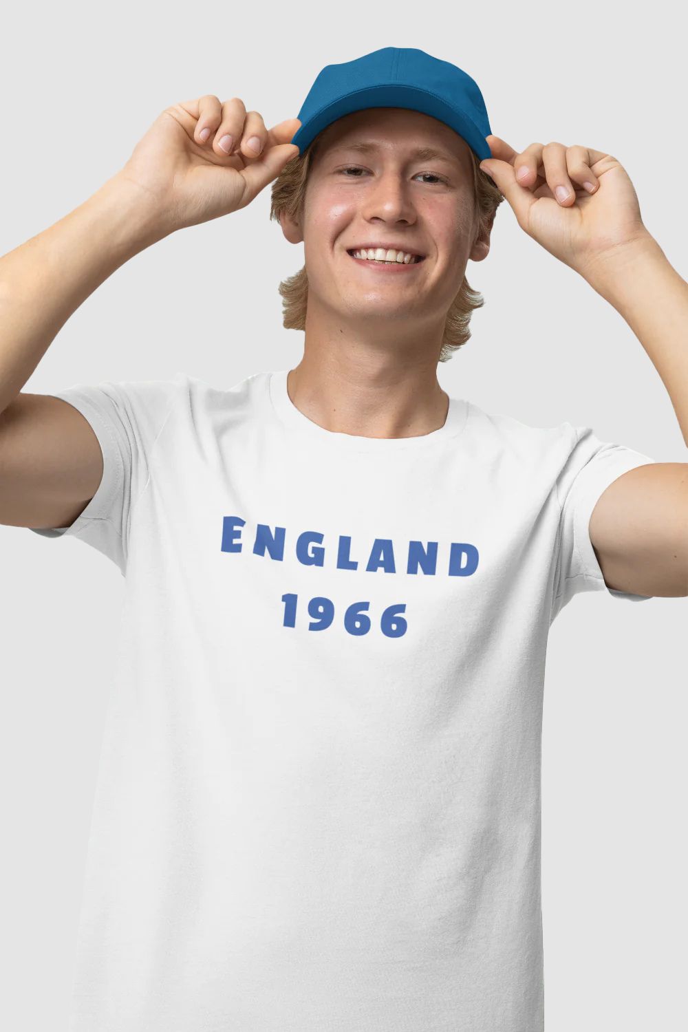 England 1966 Graphic Printed White Tshirt