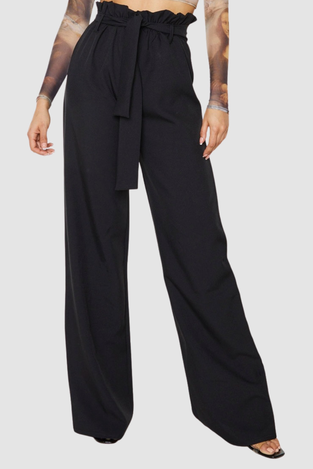 Paperbag High Waist Comfy Pants