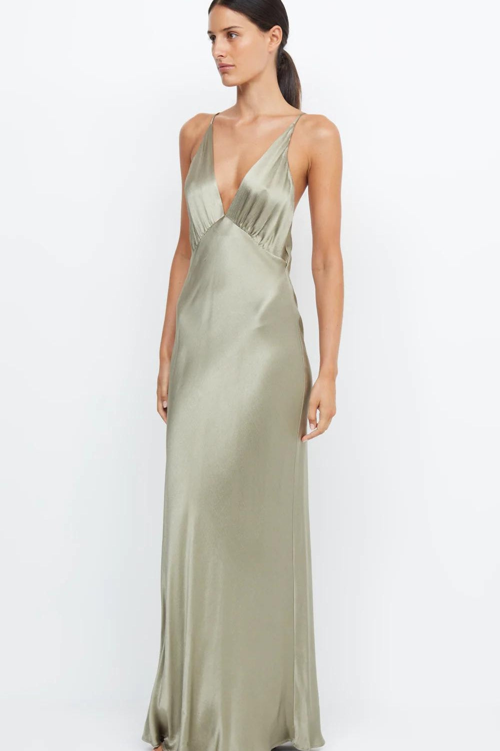 Infiniti Light Green Dress