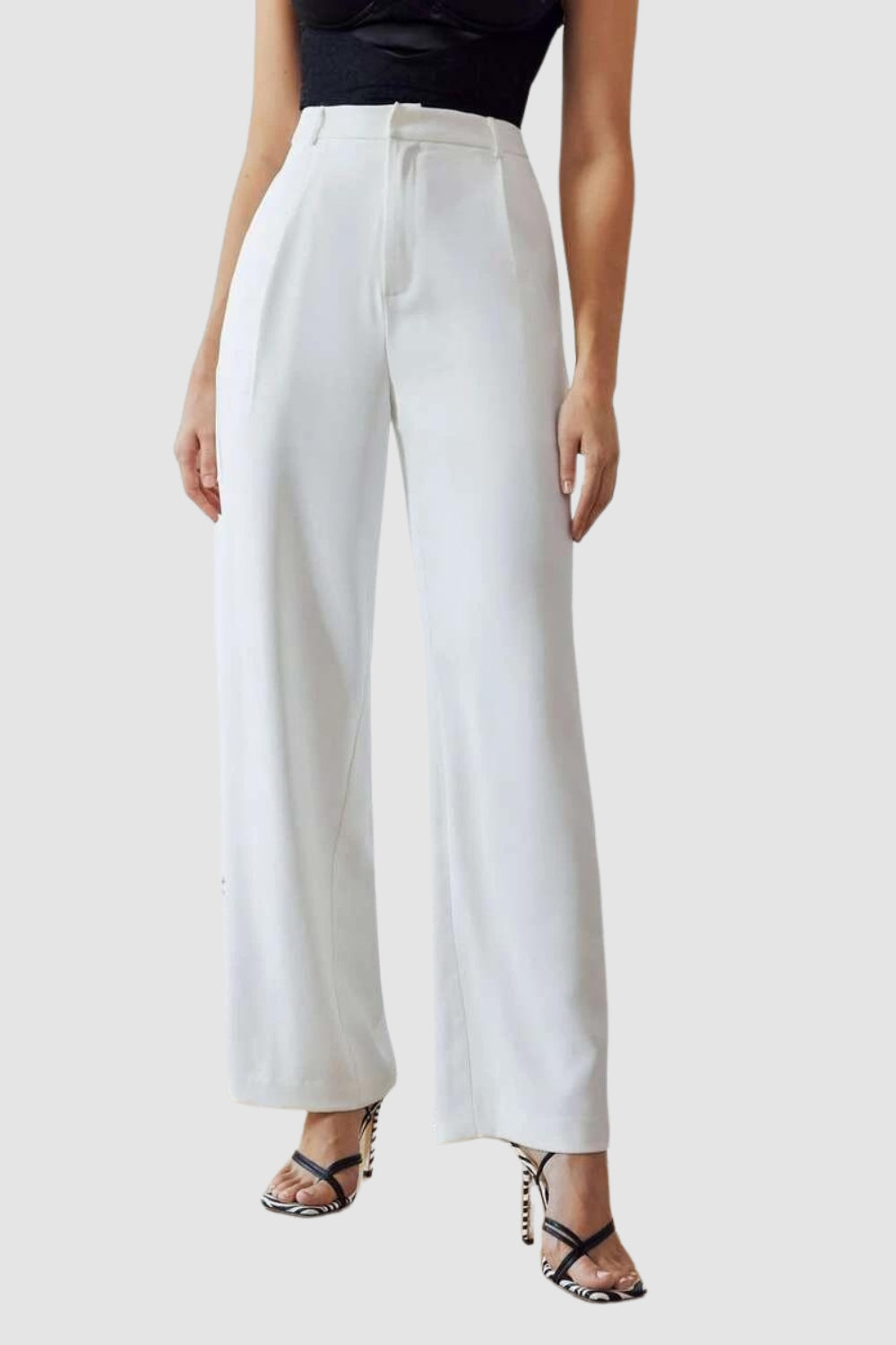 Under Water White Trouser