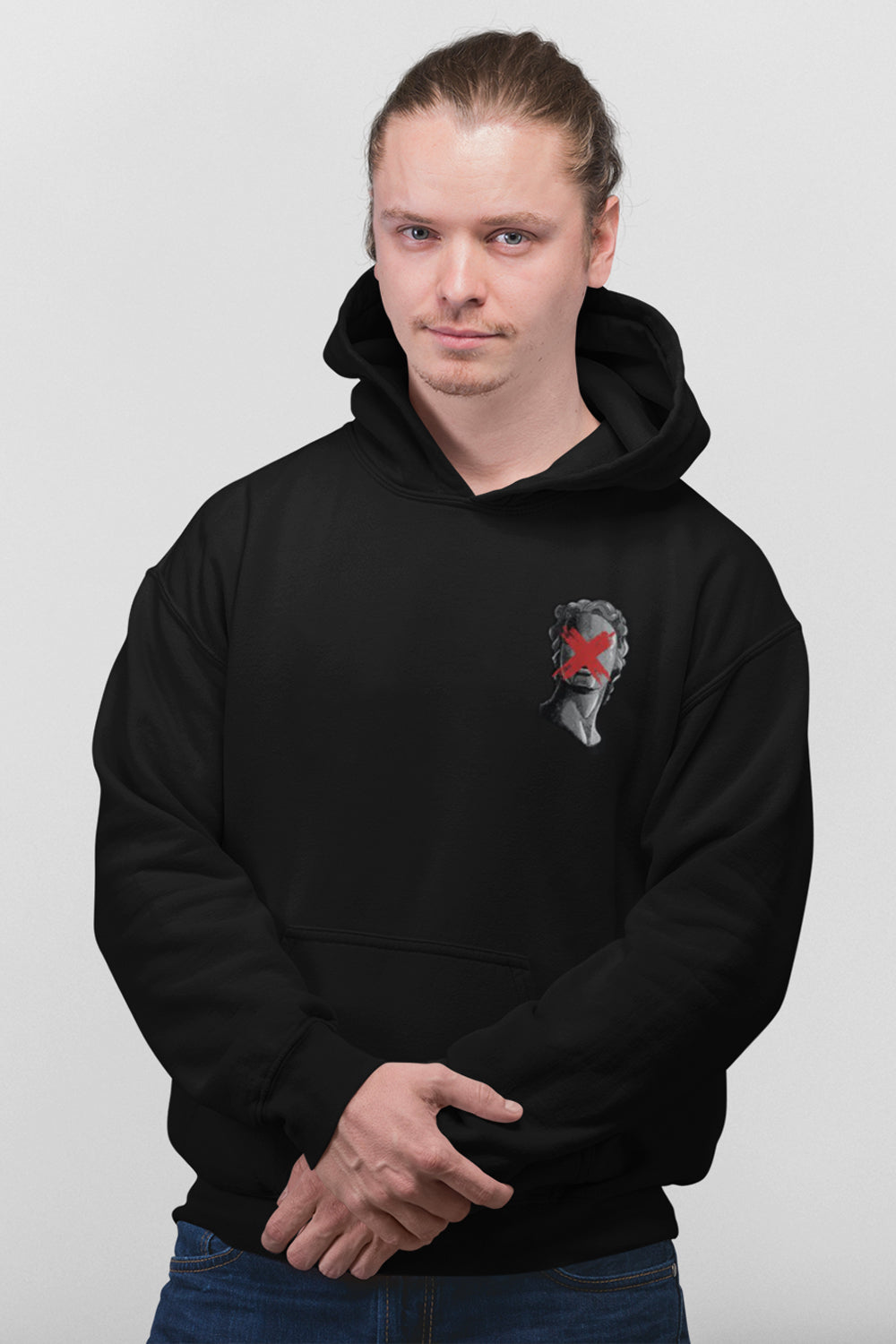 Just Another Head Premium Non Zipper Black Hoodie