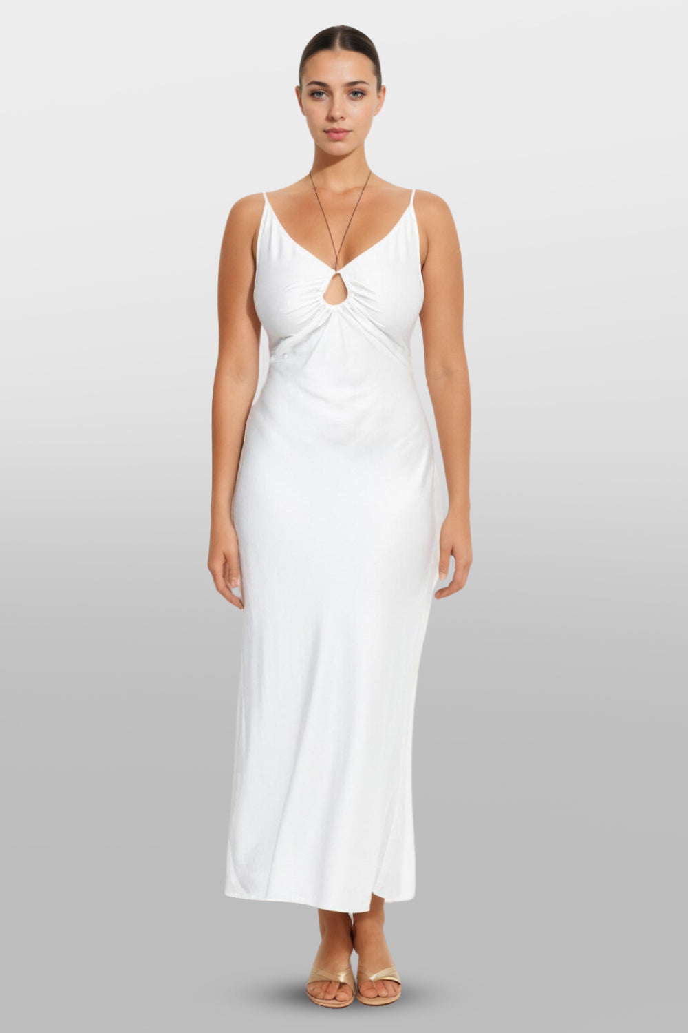 Saguenay White Dress