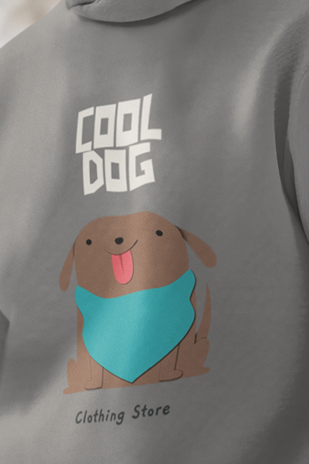 Cool Dog Premium Non Zipper Pastel Green Hoodie