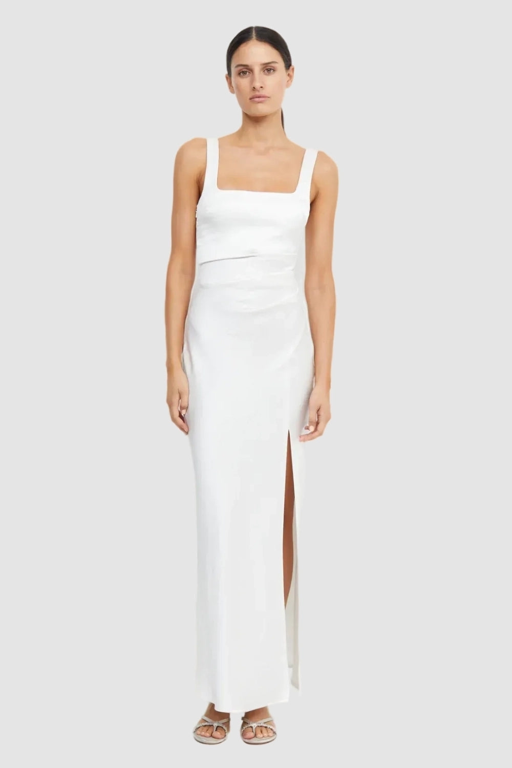 Savannah White Dress