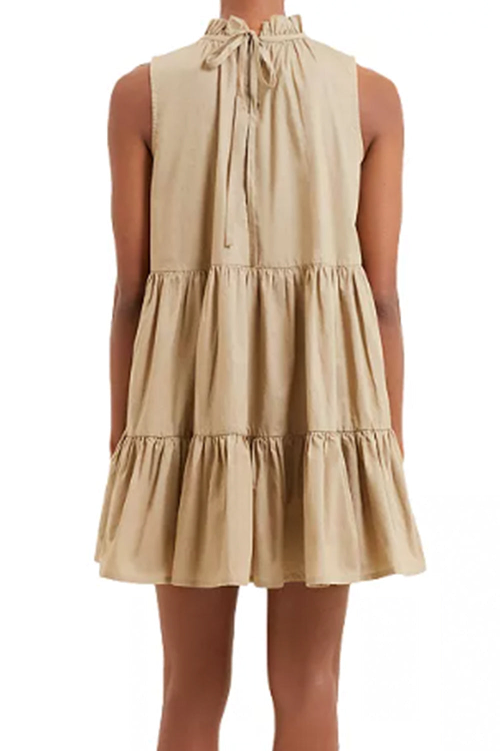 Spring Fling Beige Dress