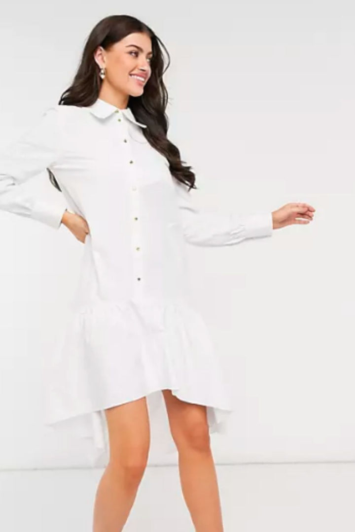 Interpret Reality White Dress