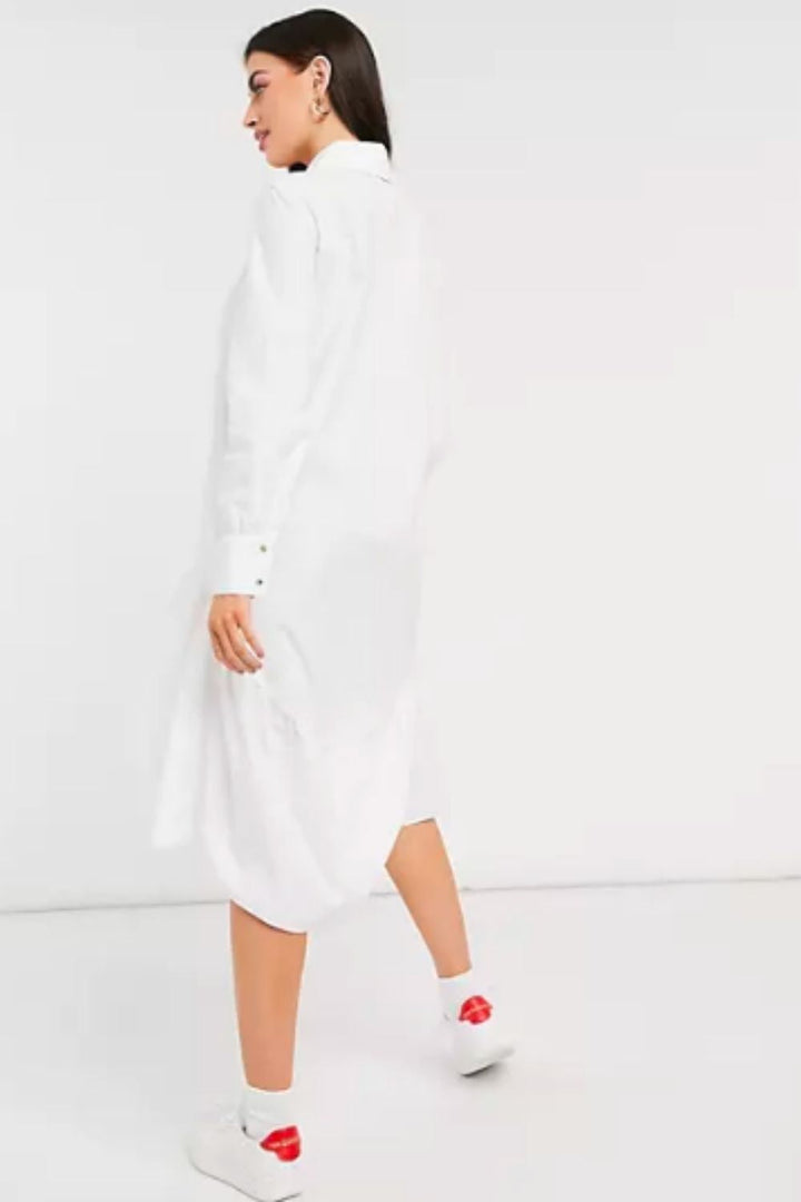 Interpret Reality White Dress