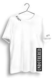 Unbothered Graphic Printed White Tshirt