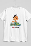 Chai Garam - Styched in India Graphic T-Shirt White Color