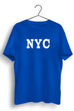 NYC Graphic Printed Blue Tshirt